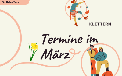 Wandern und Klettern: Veranstaltungen im März
