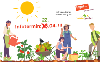 Die Gemüsegruppe: Infotermin am 22.04.!