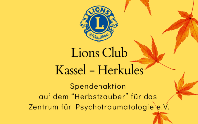 Genießen und Gutes tun: Mit dem Lions Club Kassel-Herkules auf dem „Herbstzauber“