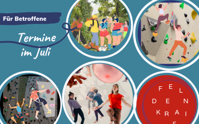 Tanzen, Klettern, Wandern und Feldenkrais: Termine im Juli
