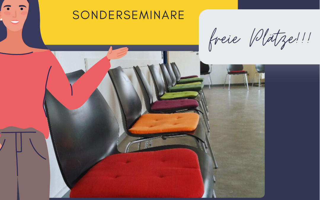 Freie Plätze in Sonderseminaren