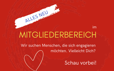 Alles neu: Die Mitgliederseite