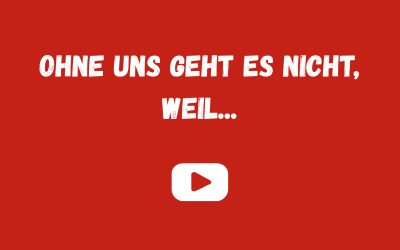 Videoaktion des Paritätischen „Ohne uns geht es nicht“