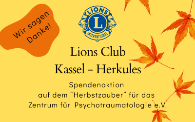 Ein großes Dankeschön an den Lions Club Kassel-Herkules