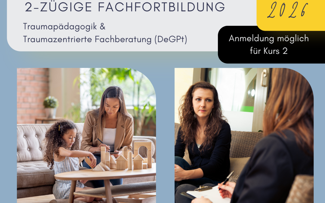 Fachfortbildung 2026 – jetzt anmelden zu Gruppe 2/26