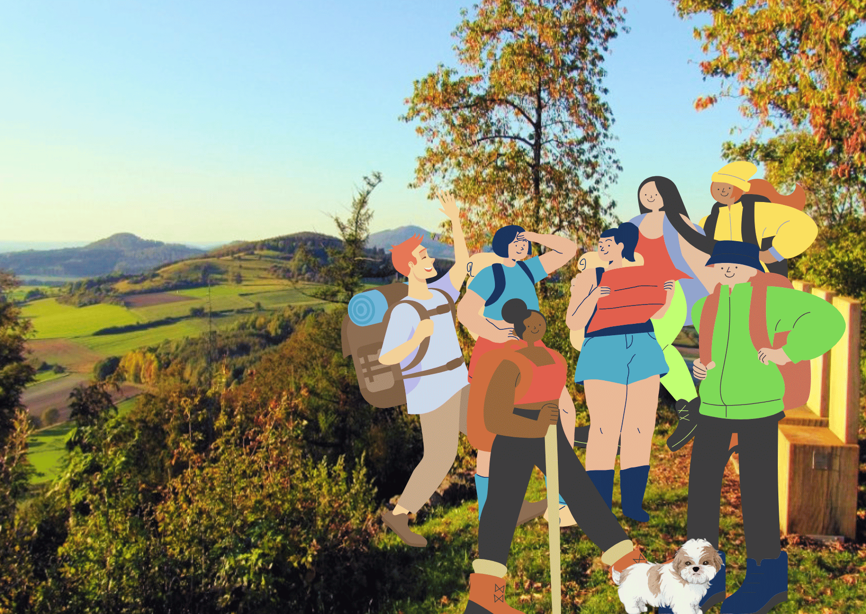 Wanderung zu den Schauenburger Bergen